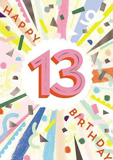 Picture of 13TH BIRTHDAY CARD